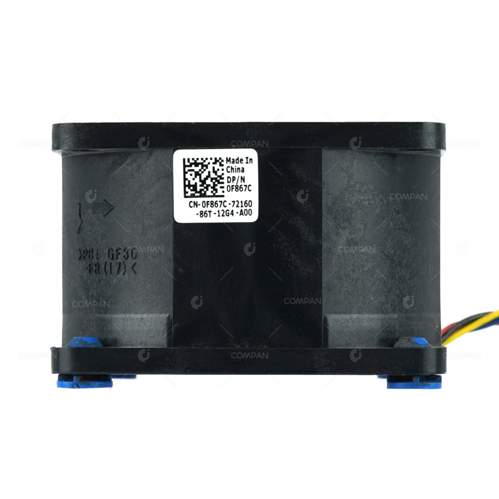 F867C DELL PRECISION R5400 DUAL FAN 12V 1.6A RIGHT